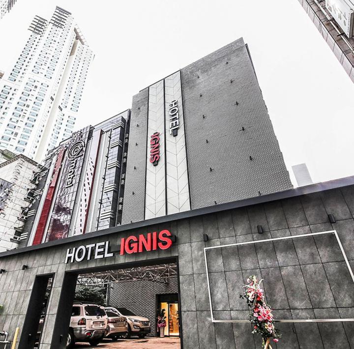Hotel Ignis Oncheonjang Puszan Kültér fotó